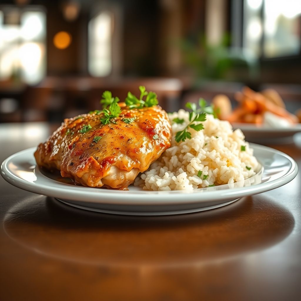 Baked Chicken and Rice