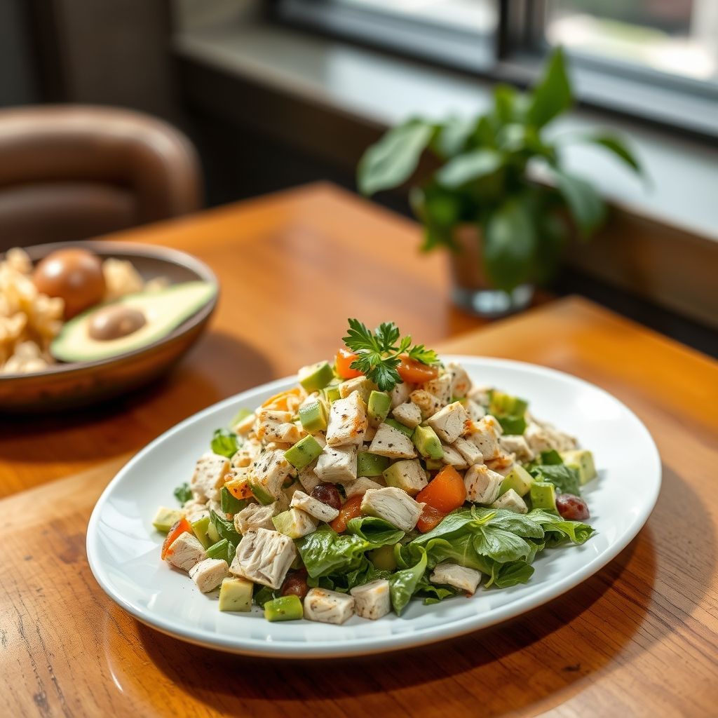 Chicken and Avocado Salad