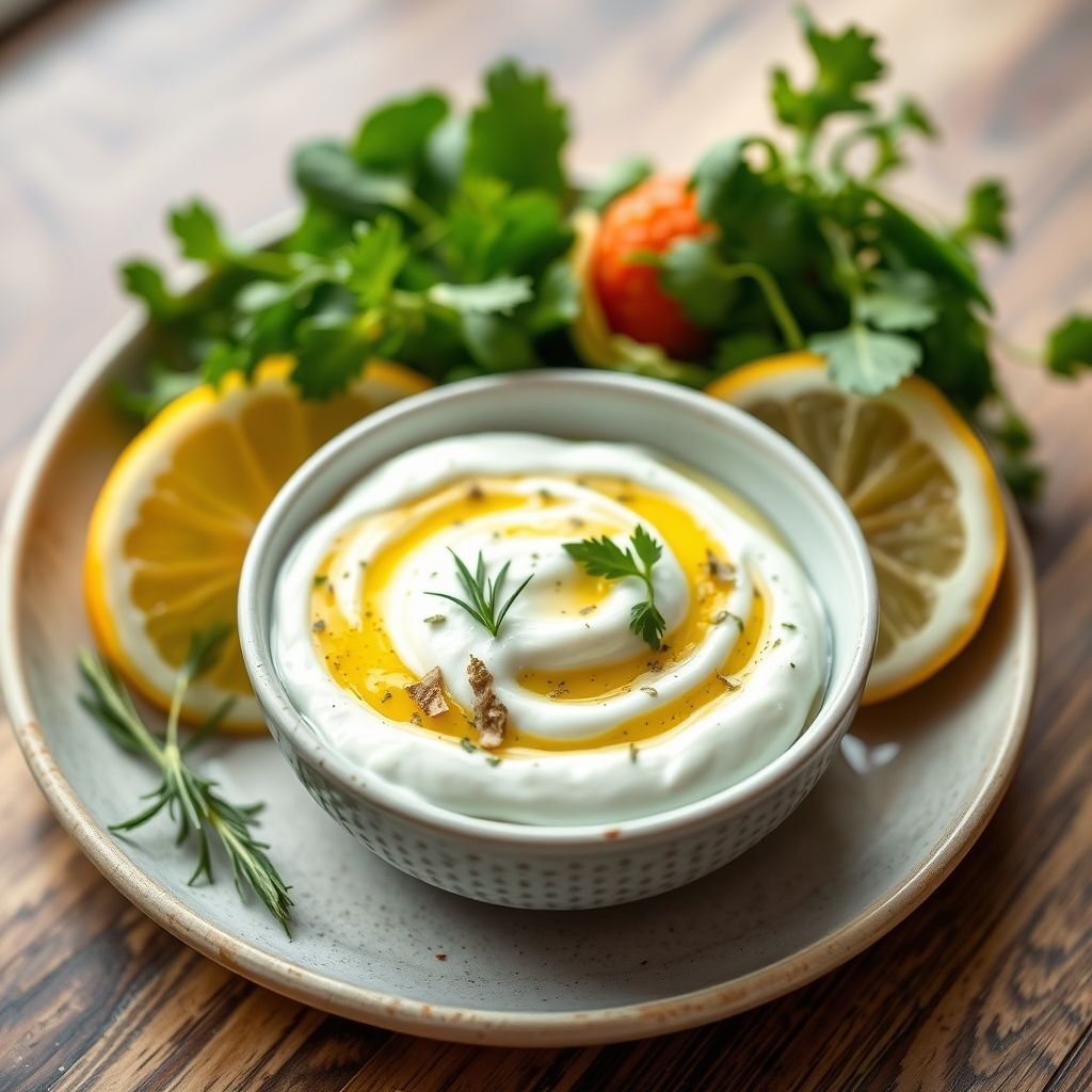 Citrus and Herb Greek Yogurt Bowl