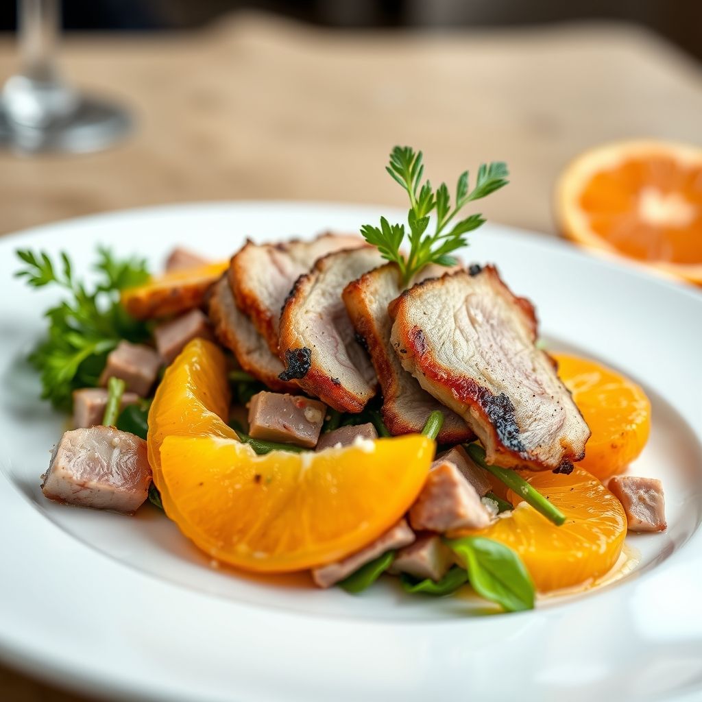 Duck and Orange Salad