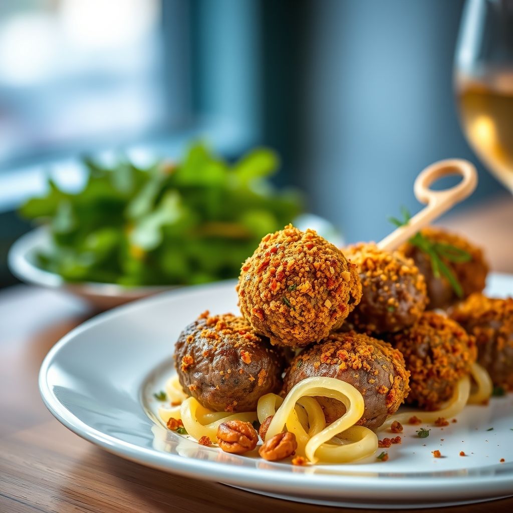 Dukkah-Crusted Lamb Kofta