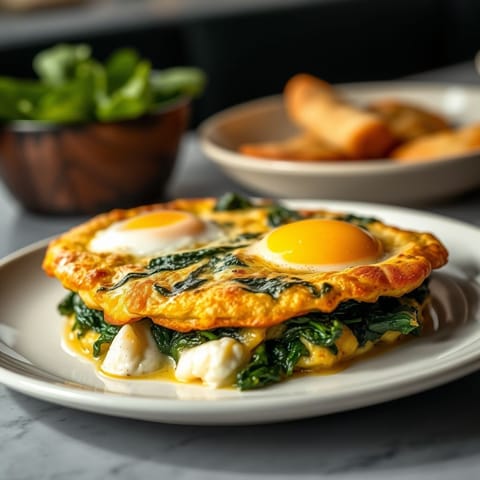 Eggs and Spinach Frittata
