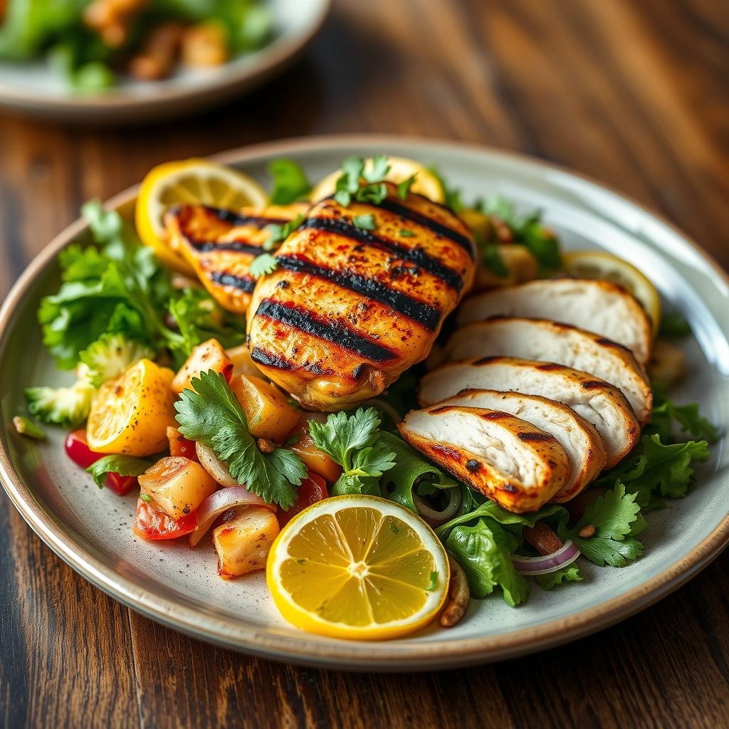 Grilled Chicken and Citrus Salad