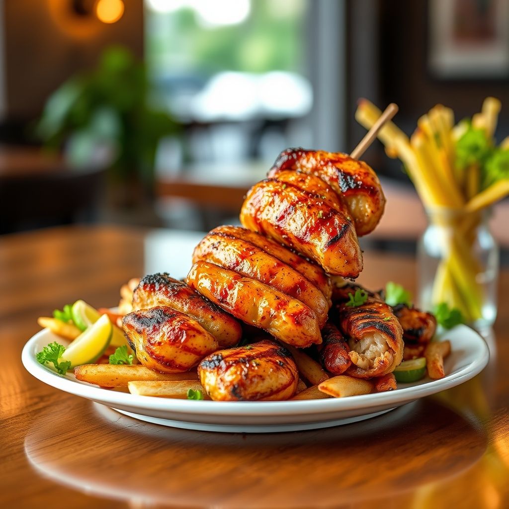 Grilled Chicken Shawarma