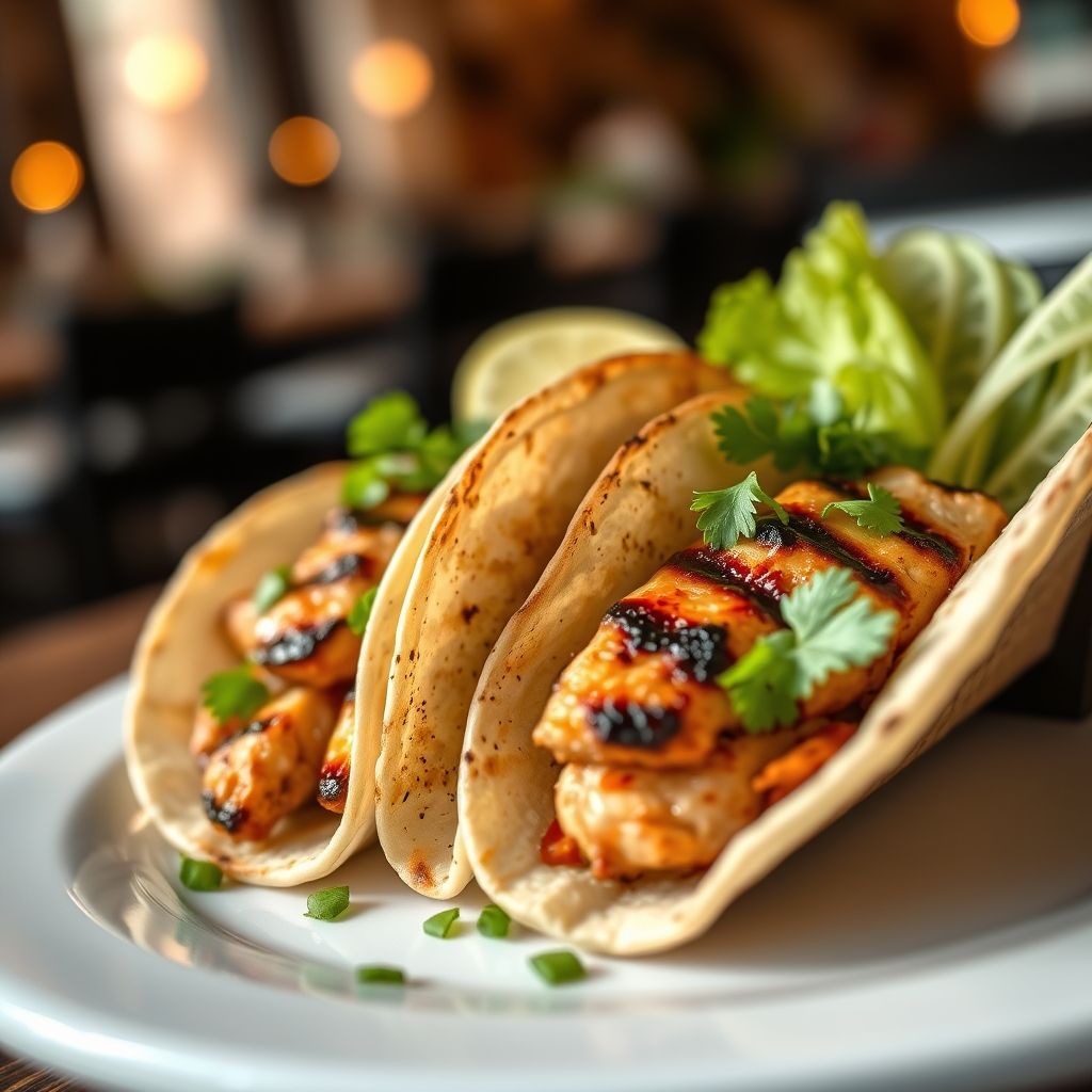 Grilled Chicken Tacos