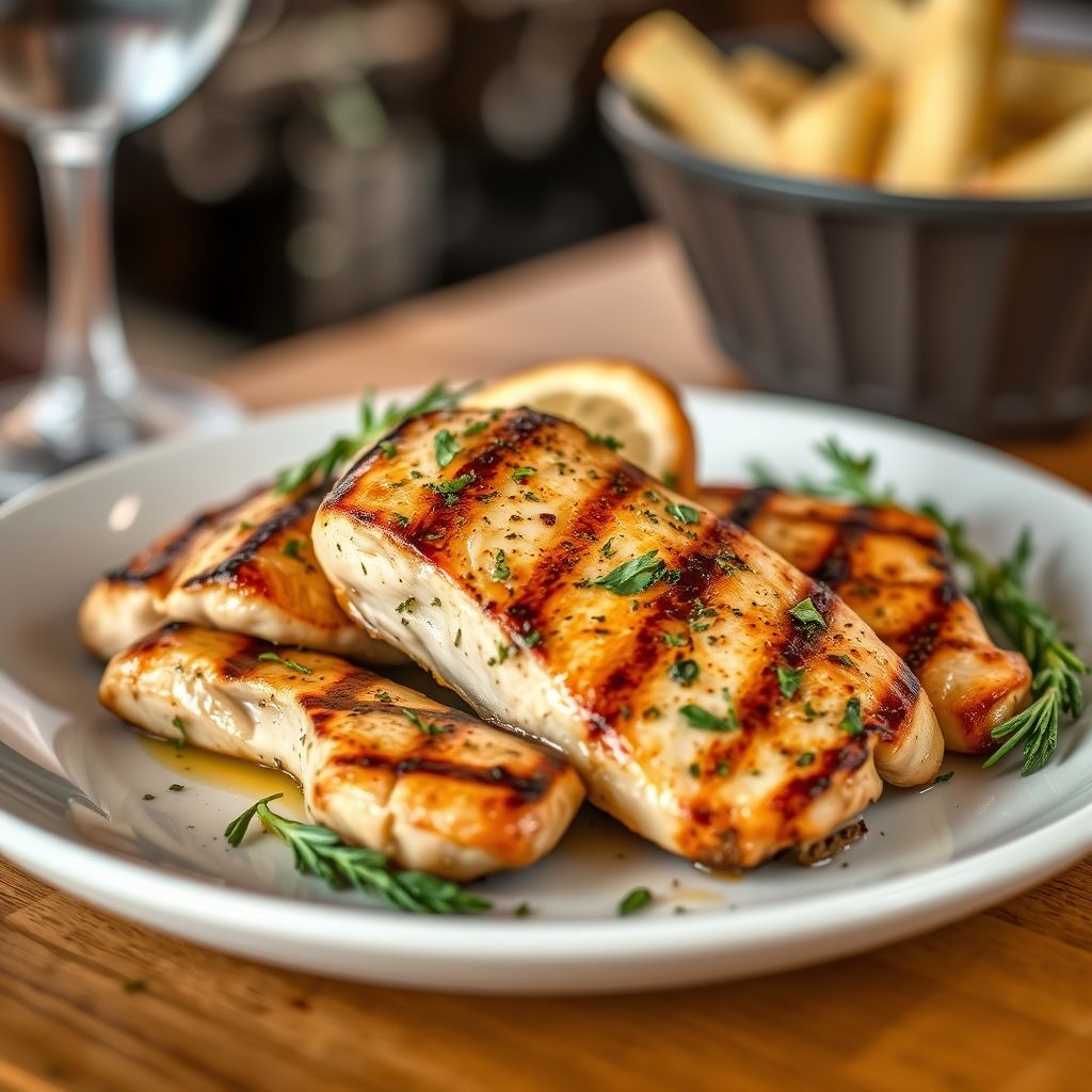 Grilled Lemon-Herb Chicken