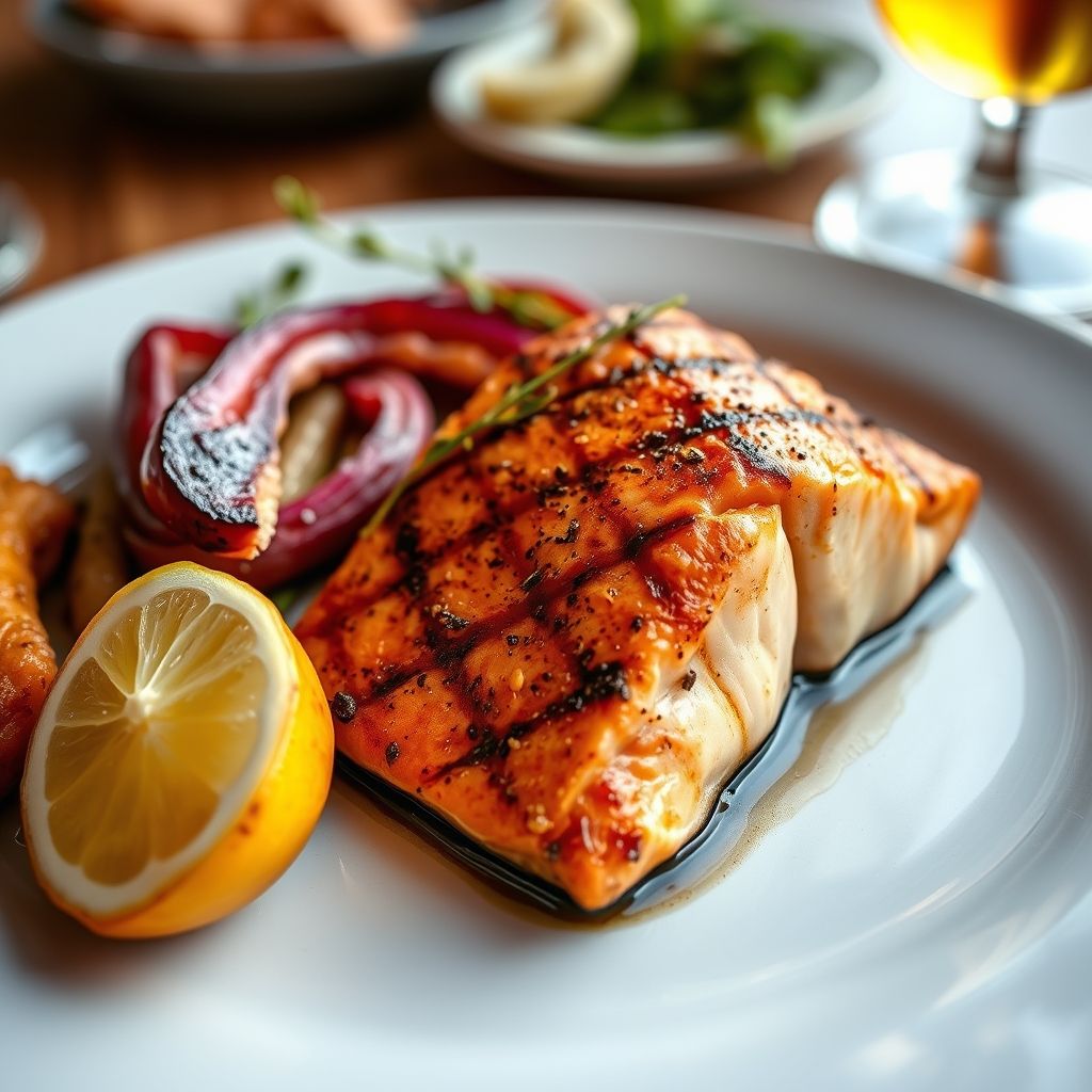 Grilled Salmon