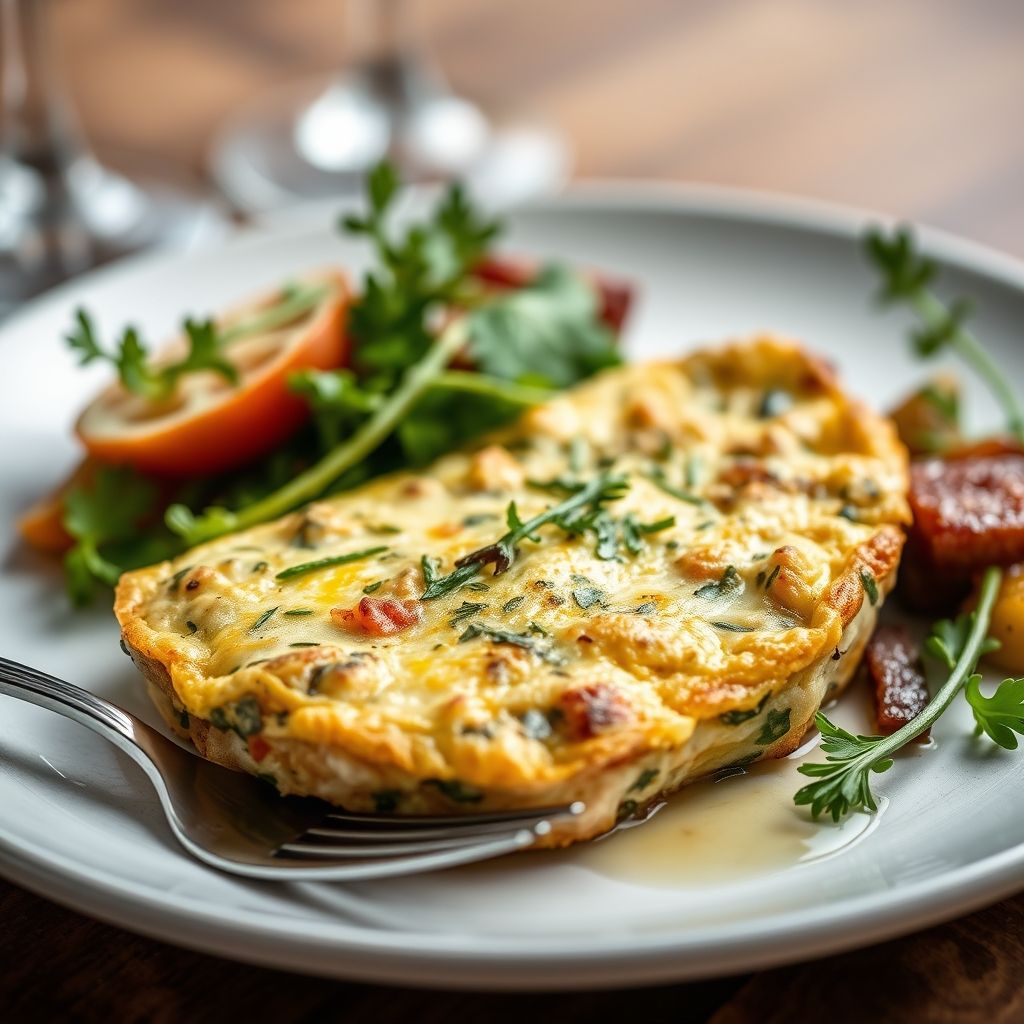Herbed Chicken Frittata