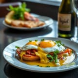 Huevos con Espinacas y Queso