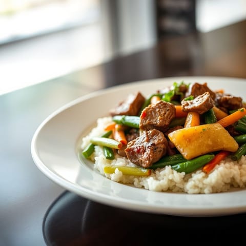 Lamb and Vegetable Stir-Fry