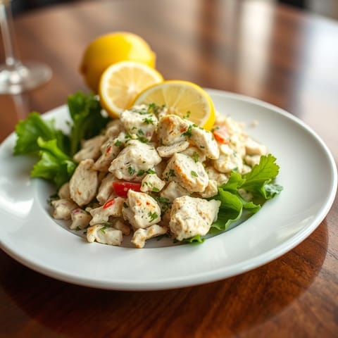 Lemon and Herb Chicken Salad