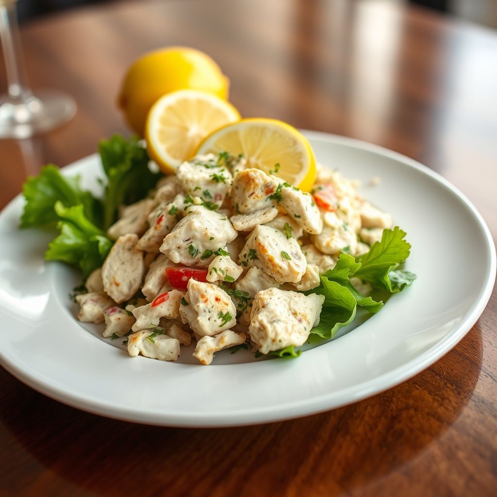 Lemon and Herb Chicken Salad