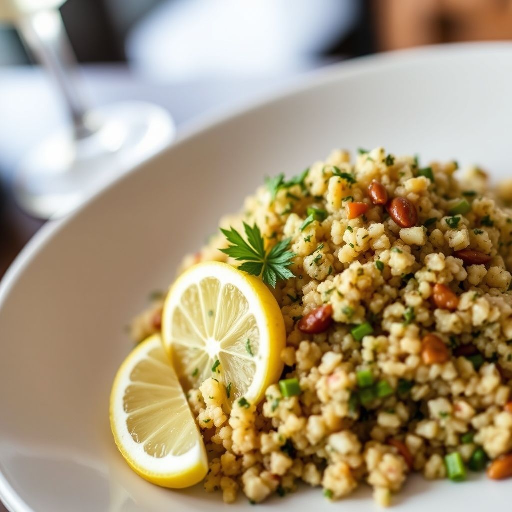 Lemon Herb Quinoa Bowl