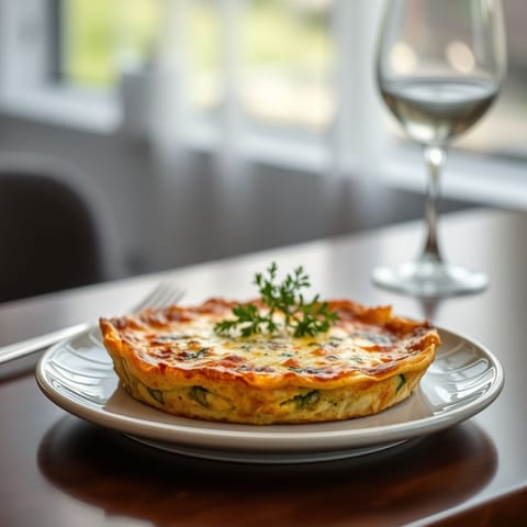 Oregano and Garlic Frittata