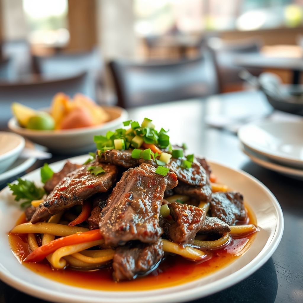 Peruvian Lomo Saltado