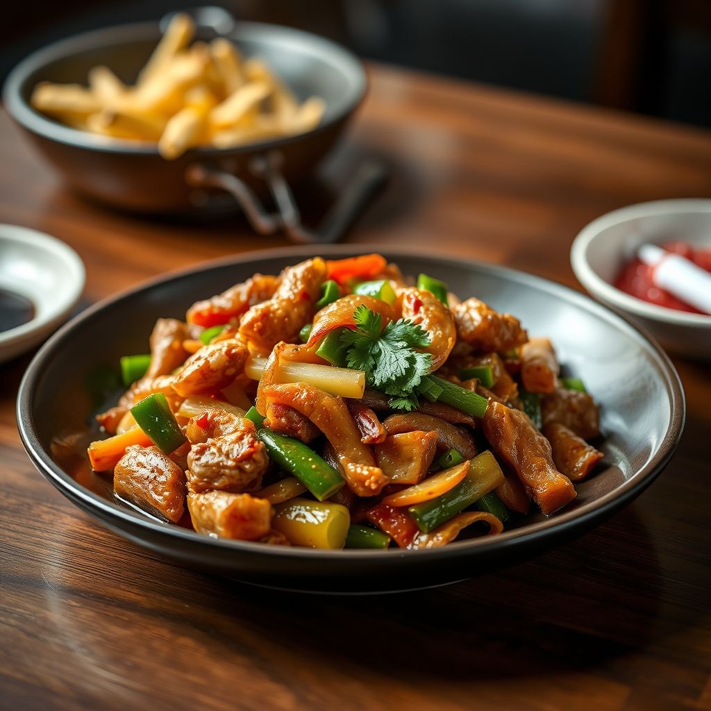 Pork and Vegetable Stir-Fry