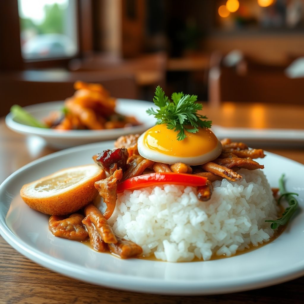 Rice and Egg Bowl