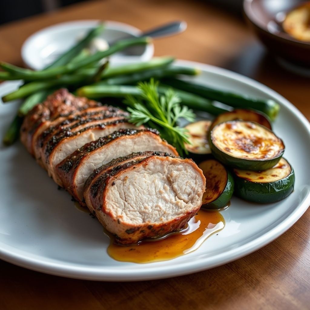 Roasted Italian Pork Tenderloin