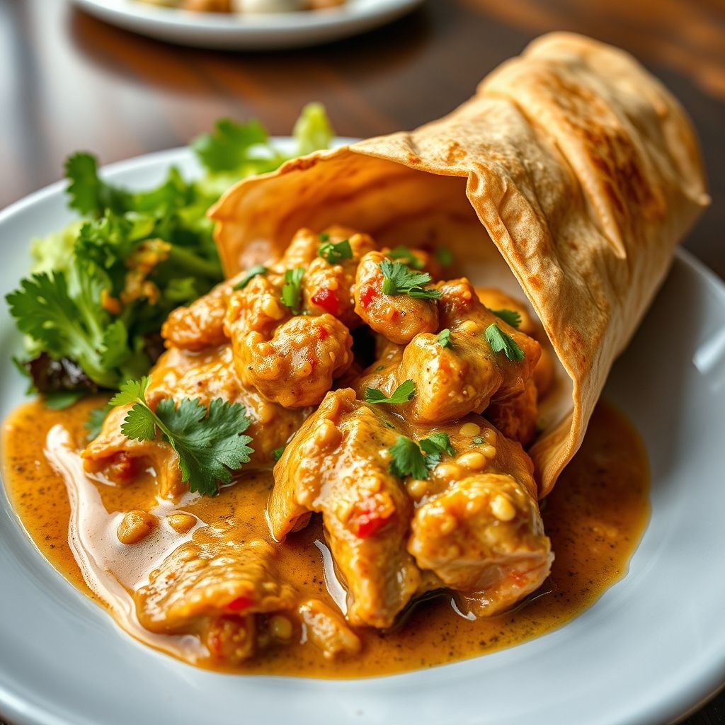 Tahini Chicken Shawarma